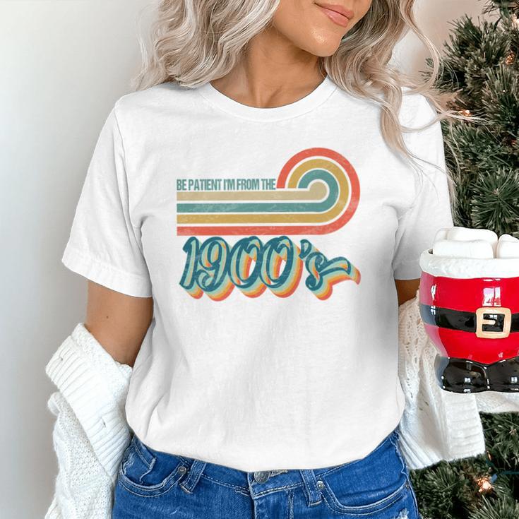 BE PATIENT I'M FROM THE 1900s RETRO SUNSET VINTAGE 90s Unisex T-Shirt BE PATIENT I'M FROM THE 1900s RETRO SUNSET VINTAGE 90s Unisex T-Shirt