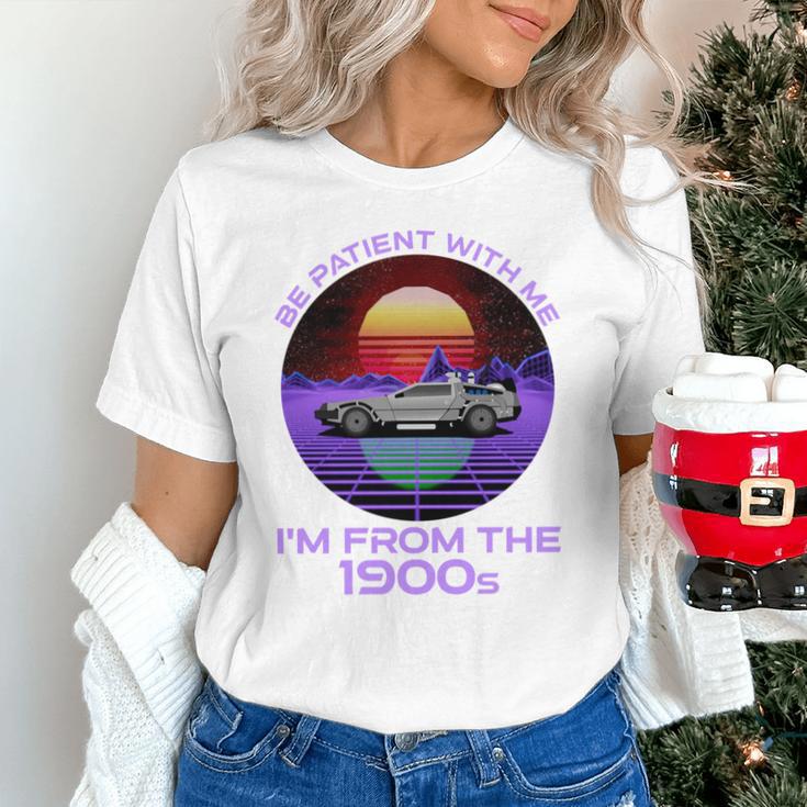 Be Patient With Me I'm From The 1900s Synthwave Unisex T-Shirt Be Patient With Me I'm From The 1900s Synthwave Unisex T-Shirt