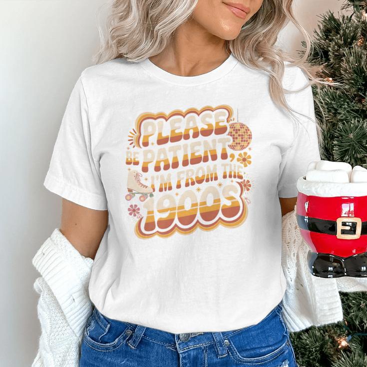 Please Be Patient I'm From The 1900s Groovy Women Premium Unisex T-Shirt