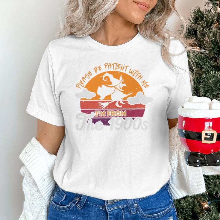 Please Be Patient With Me I'm From The 1900s Halloween Premium Unisex T-Shirt