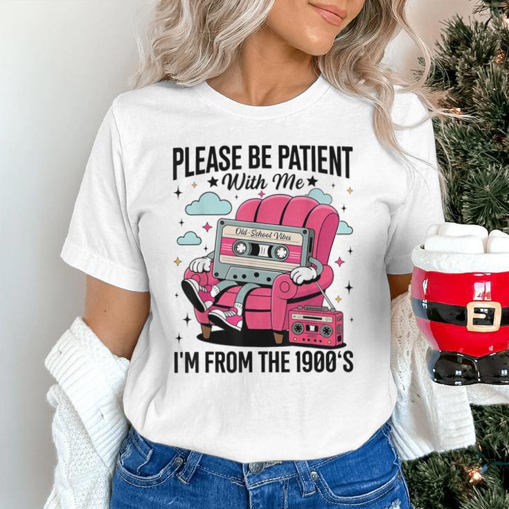 Please Be Patient I'm From The 1900s Retro Cassette Unisex T-Shirt
