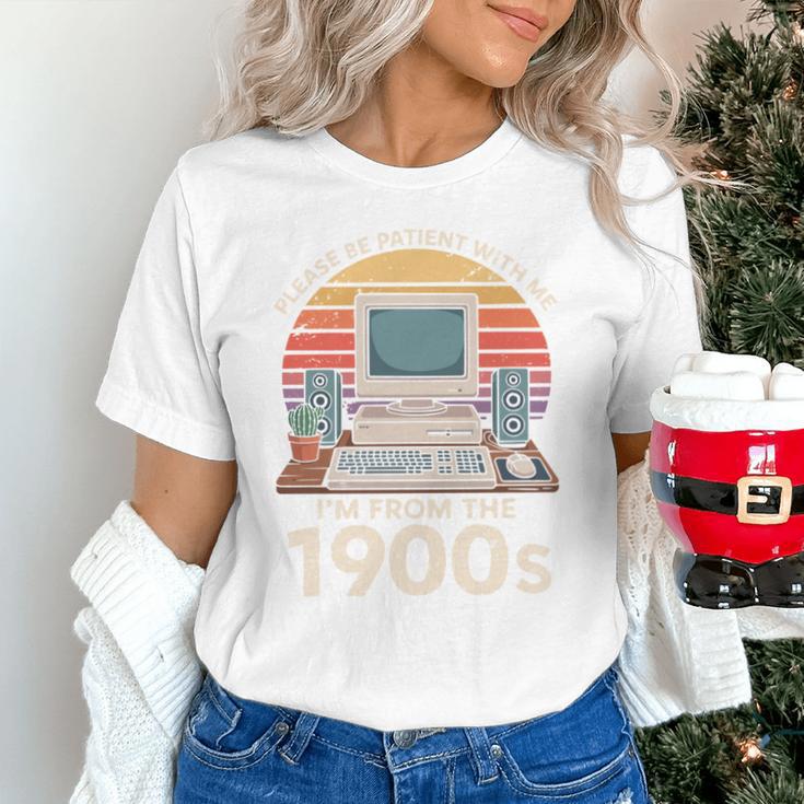 Please Be Patient I'm From The 1900s Retro Computer Geek PC Unisex T-Shirt