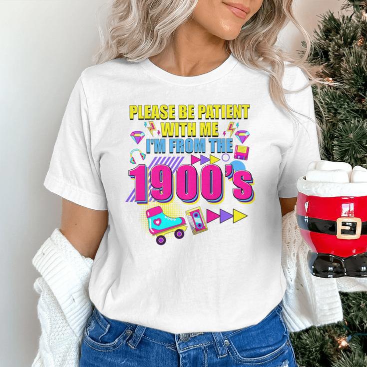 Please Be Patient With Me I'm From The 1900s Retro Vibes Premium Unisex T-Shirt