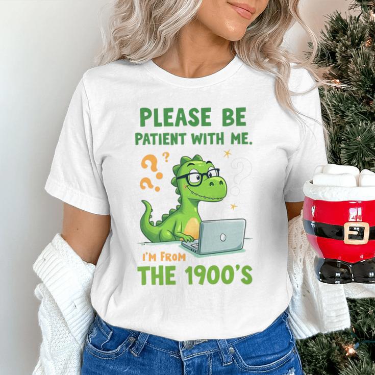 Please Be Patient With Me I'm From The 1900s Soft Tee Premium Unisex T-Shirt Please Be Patient With Me I'm From The 1900s Soft Tee Premium Unisex T-Shirt