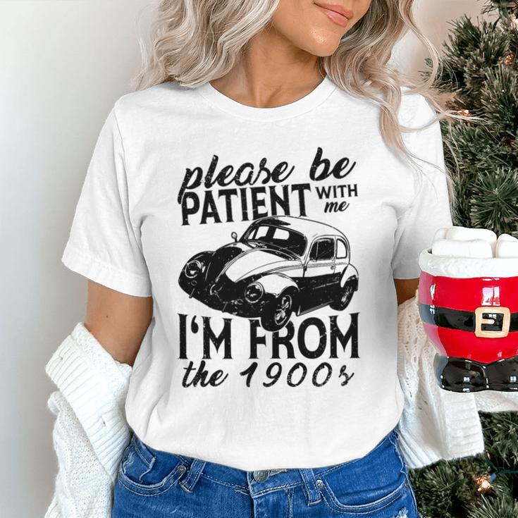 Please Be Patient With Me I'm From The 1900s Vintage Classic Premium Tri-Blend Unisex T-Shirt