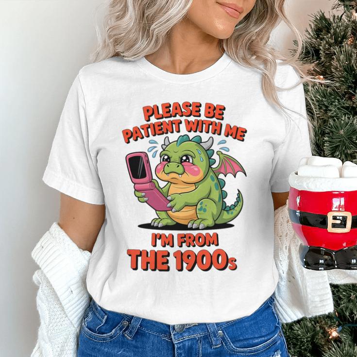 Please Be Patient I'm From The 1900s Vintage Men Women Premium Tri-Blend Unisex T-Shirt