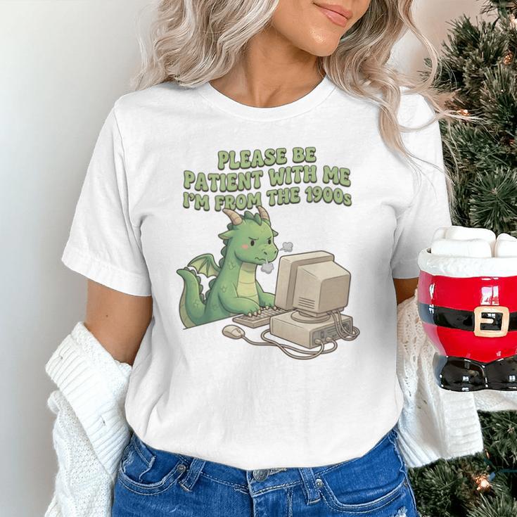 Please Be Patient I'm From The 1900s Vintage Men Women Unisex T-Shirt Please Be Patient I'm From The 1900s Vintage Men Women Unisex T-Shirt