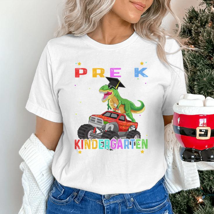 Pre k Graduation 2025 Pre-k Kindergarten Graduate Dinosaur Premium Tri-Blend Unisex T-Shirt