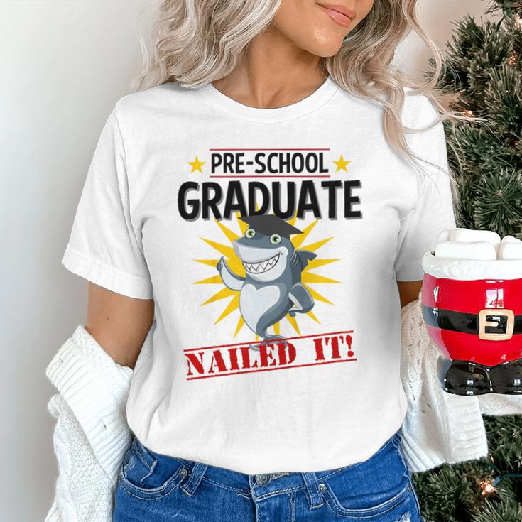 Pre K Nailed It Shirt 2019 Shark Graduation TShirt Unisex T-Shirt