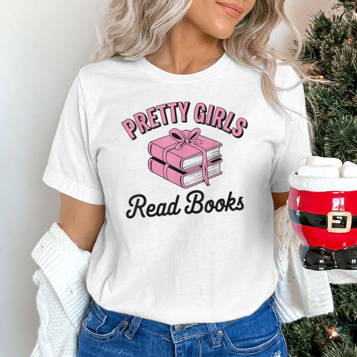 Pretty Girls Read Books Bookworm Book Lover Teacher Unisex T-Shirt Pretty Girls Read Books Bookworm Book Lover Teacher Unisex T-Shirt