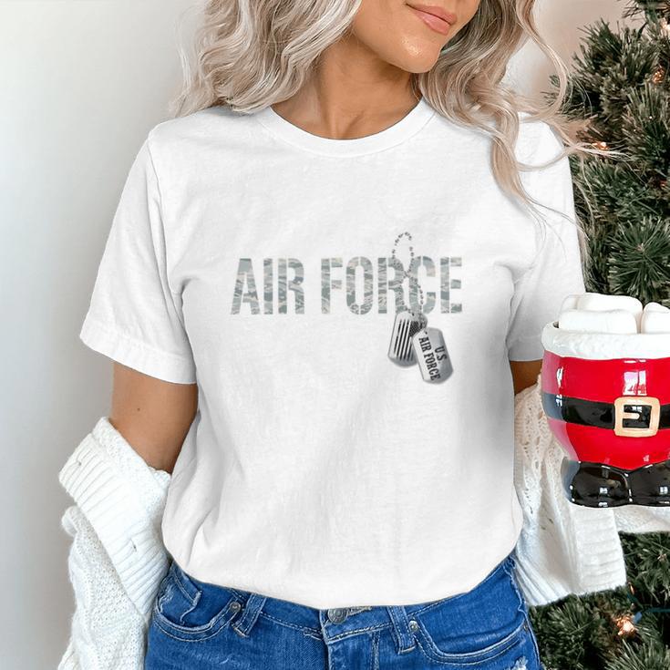 Proud Air Force Wife Air Force Graduation USAF Wife Unisex T-Shirt