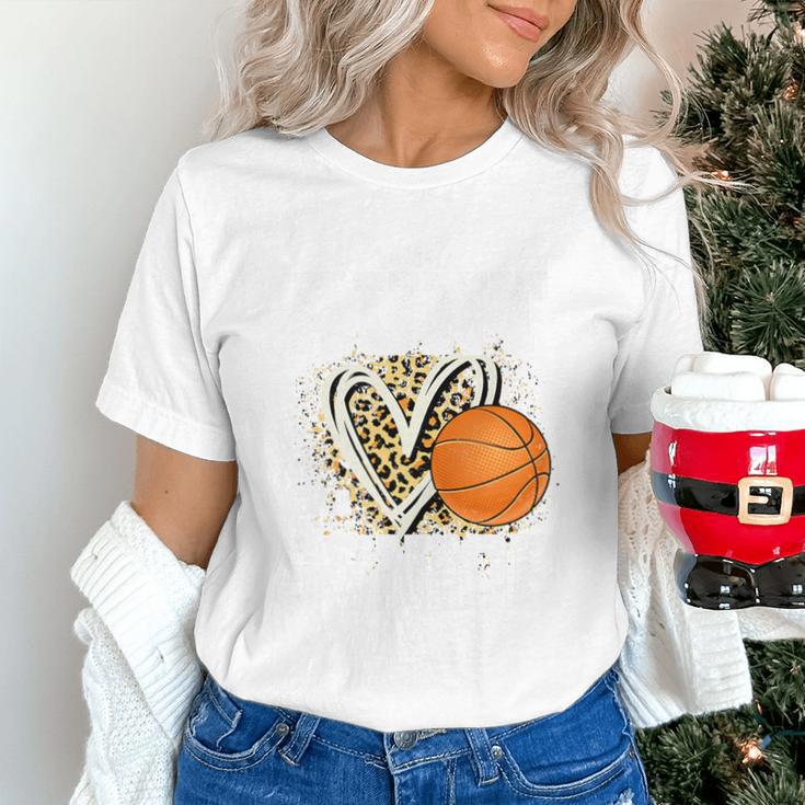 Proud Aunt Of A 2026 Senior Basketball Graduation Leopard Premium Tri-Blend Unisex T-Shirt