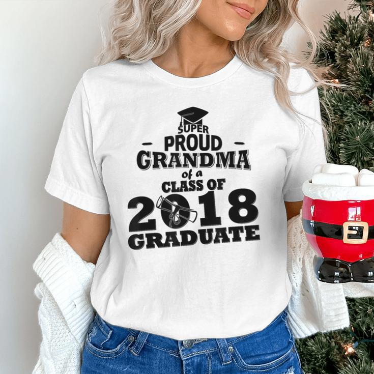 Proud Grandma Of A Class Of 2018 Tee Graduate Graduation Z1 Unisex T-Shirt
