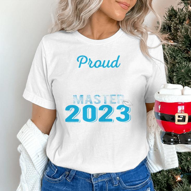 Proud Mama Of 2023 Class Master Graduate Family Graduation Unisex T-Shirt