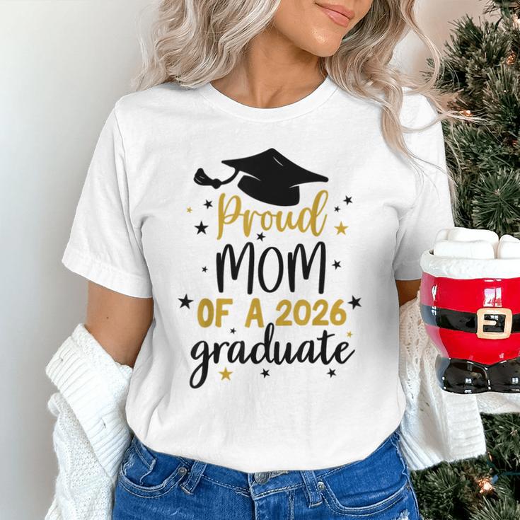 Proud Mom Of A Class Of 2026 Graduate Senior Graduation 2026 Unisex T-Shirt