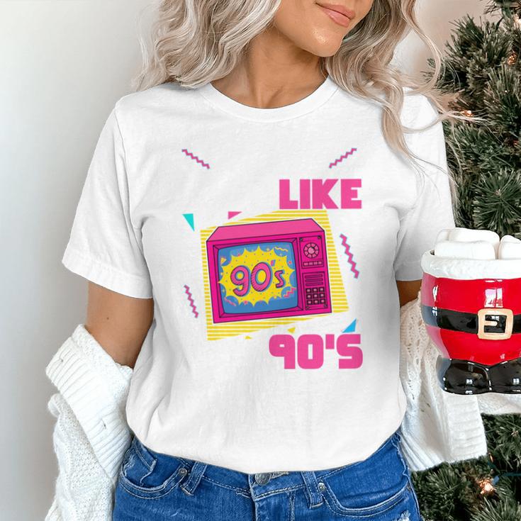 Rad Just Like The 90s 90s Aesthetic Nostalgia 1990s Retro Unisex T-Shirt