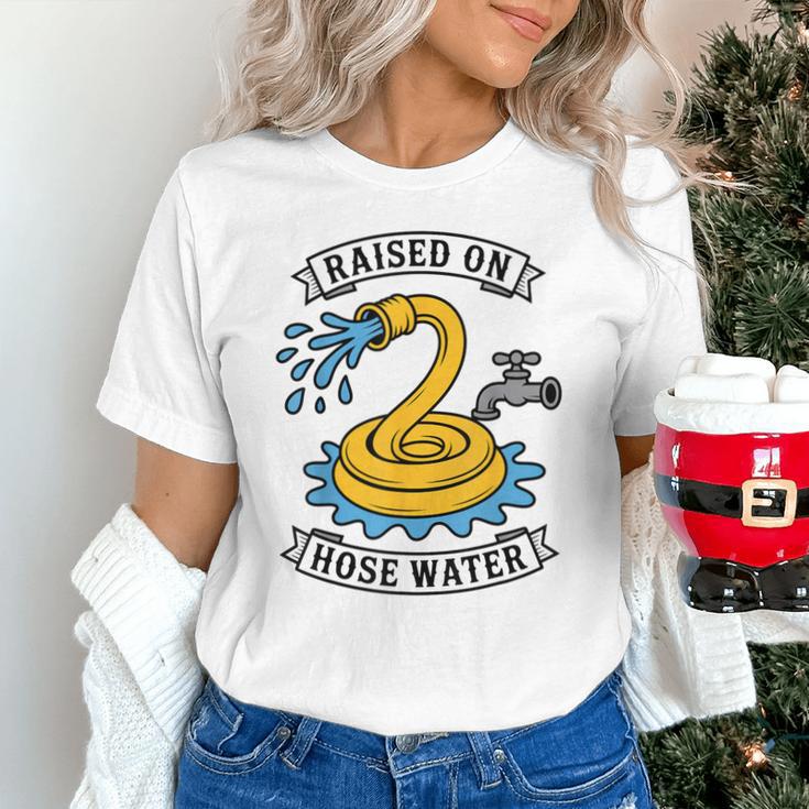 Raised On Hose Water Nostalgia Lovers Summer Vibes Unisex T-Shirt Raised On Hose Water Nostalgia Lovers Summer Vibes Unisex T-Shirt