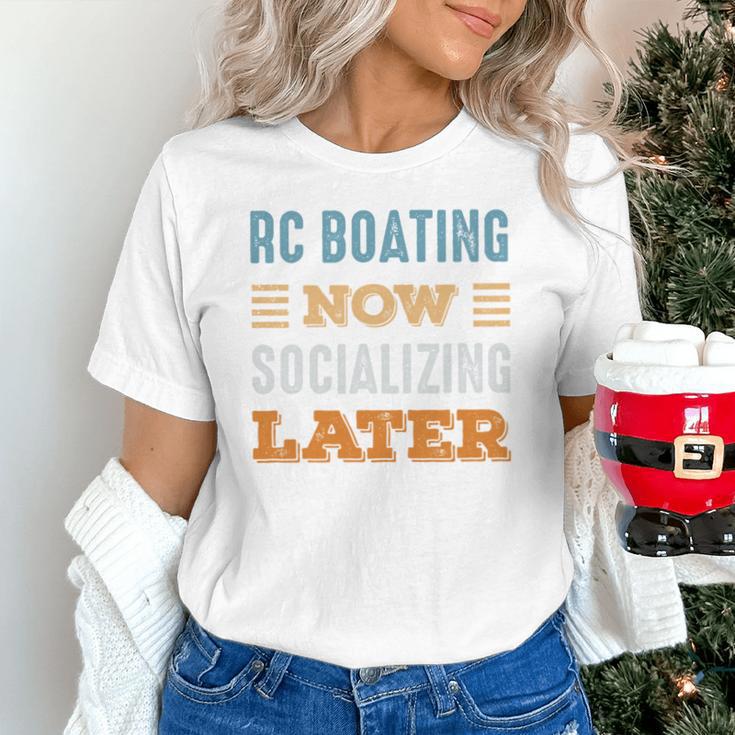 RC Boating Now Minimal Socializing Introvert Vintage Unisex T-Shirt RC Boating Now Minimal Socializing Introvert Vintage Unisex T-Shirt