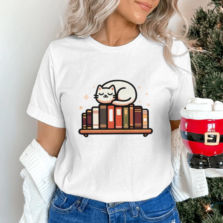 Read More Banned Books Reader Cat Lover Librarian Freedom Unisex T-Shirt