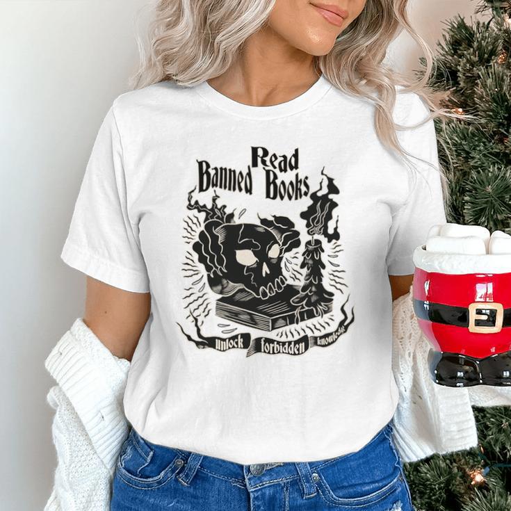 Read Banned Books Unlock Forbidden Knowledge Unisex T-Shirt Read Banned Books Unlock Forbidden Knowledge Unisex T-Shirt