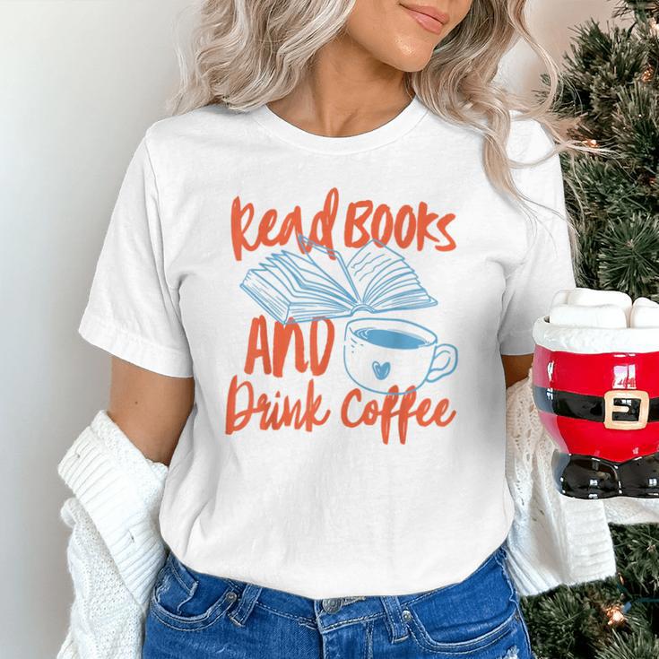 Read Book And Drink Coffee Book Club Reading Unisex T-Shirt Read Book And Drink Coffee Book Club Reading Unisex T-Shirt