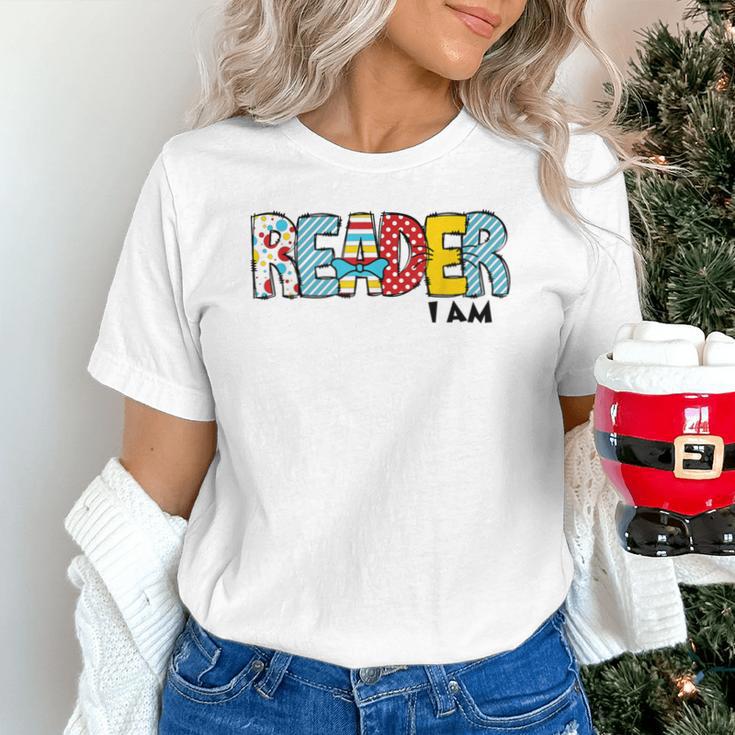 Reader I Am Bookworm Librarian I Heart Read Book Lover Unisex T-Shirt