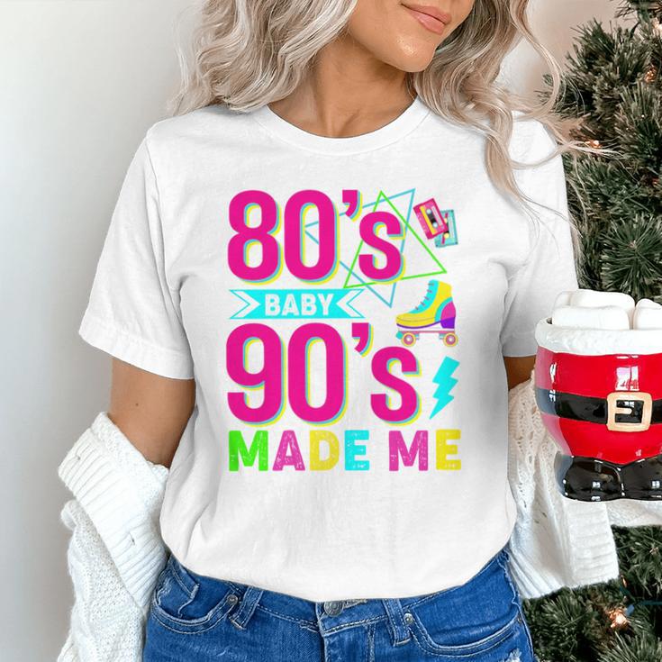 Retro 1980s 80's Baby 1990s 90's Made Me Nostalgia Vibes Premium Tri-Blend Unisex T-Shirt