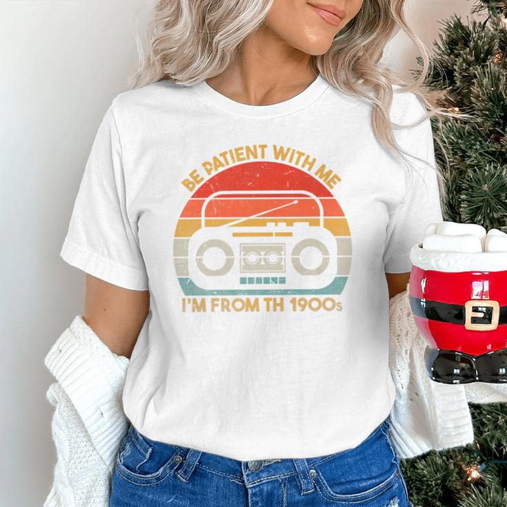 Retro Be Patient With Me I'm From The 1900s Premium Unisex T-Shirt