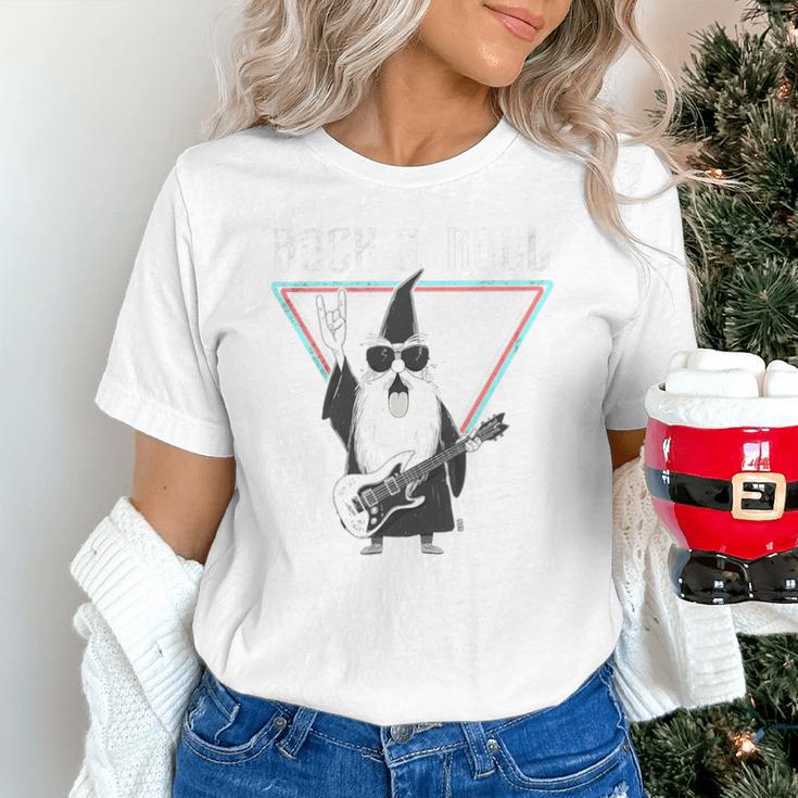 Rock & Roll Wizard Music Nostalgia Premium Tri-Blend Unisex T-Shirt