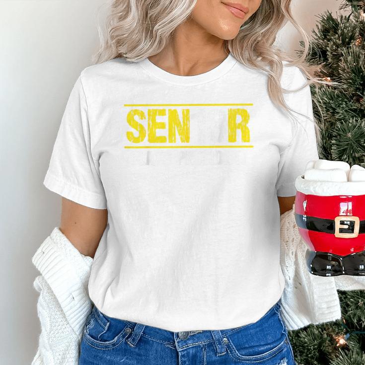 Senior 2018 Class President-School Colors Graduation Unisex T-Shirt