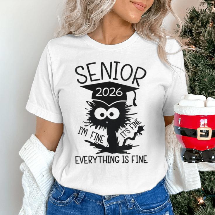 Senior 2026 High School College Graduation Year Class Of 26 Unisex T-Shirt