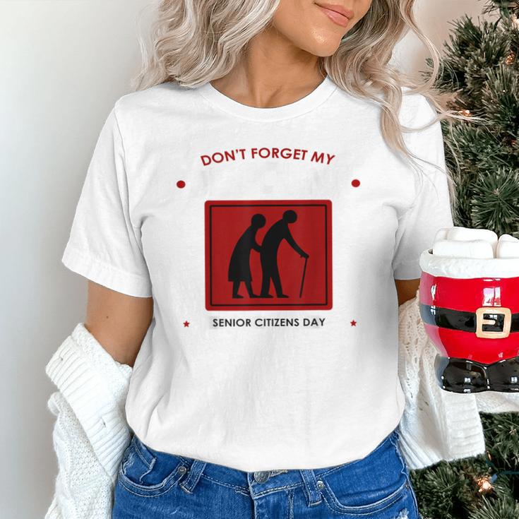 SENIOR CITIZENS DAY Don't Forget My DISCOUNT Graduation Day Unisex T-Shirt