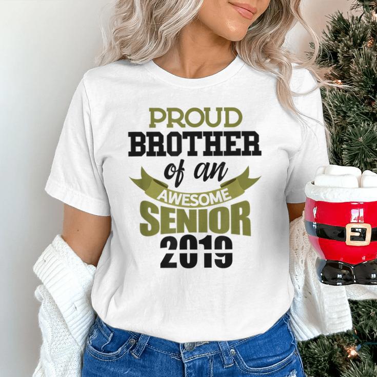 Senior Class Of 2019 Tshirt Graduation Awesome Brother Unisex T-Shirt