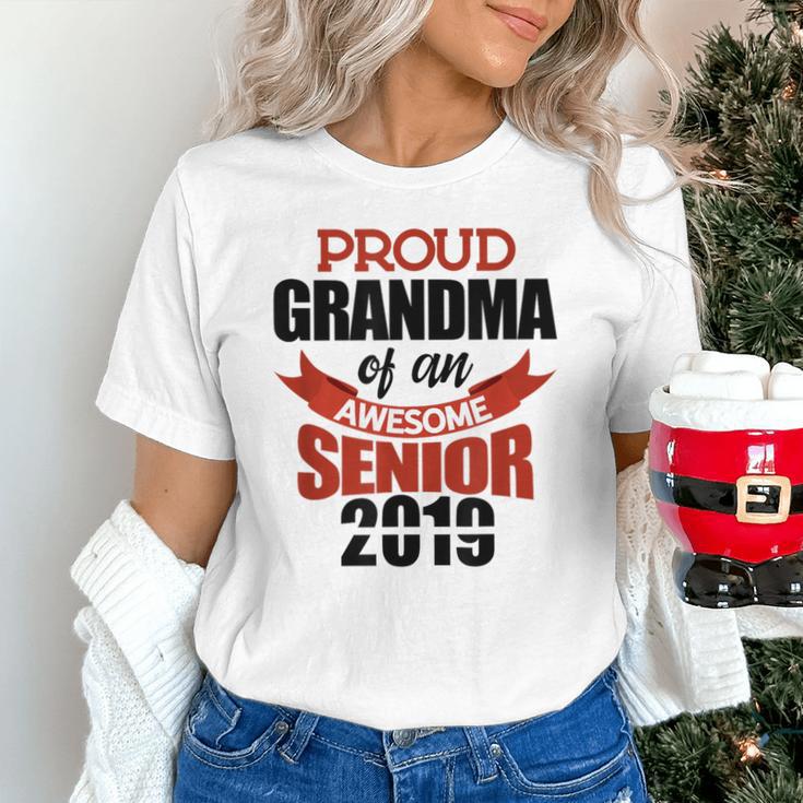 Senior Class Of 2019 Tshirt Graduation Awesome Grandma Unisex T-Shirt