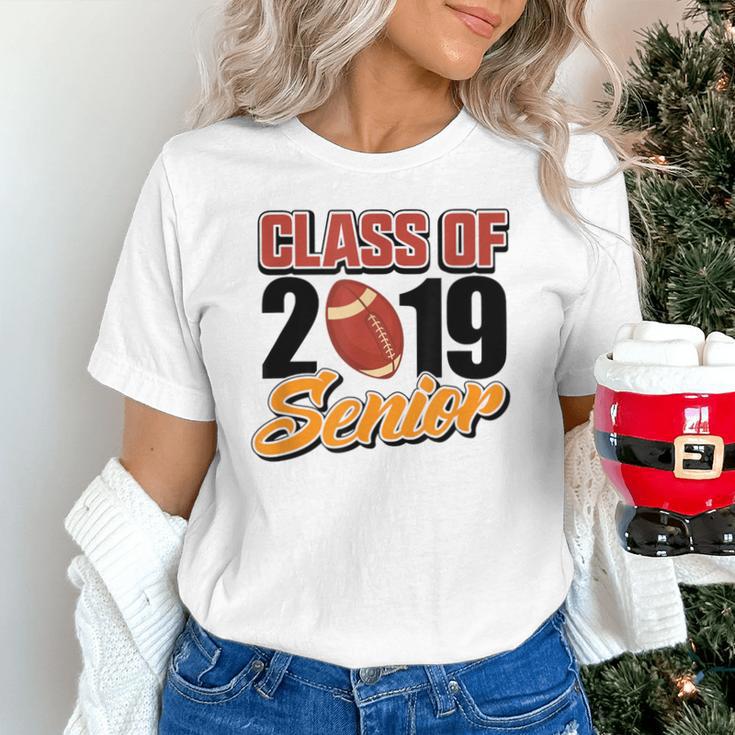 Senior Class Of 2019 Tshirt Graduation Students Football Unisex T-Shirt