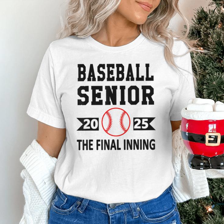 Senior Class Of 2025 Baseball Senior Night Graduation Party Unisex T-Shirt