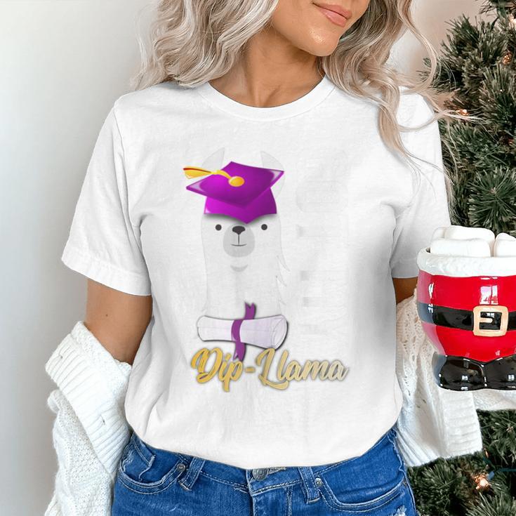 Senior Graduation 2020 Got My Dip-Llama Diploma Llama Pun Unisex T-Shirt