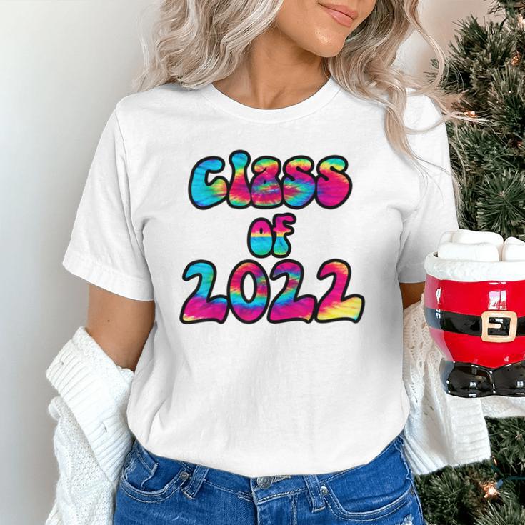 Senior Year 2022 Class Of 2022 Graduation Tie Dye Groovy Unisex T-Shirt