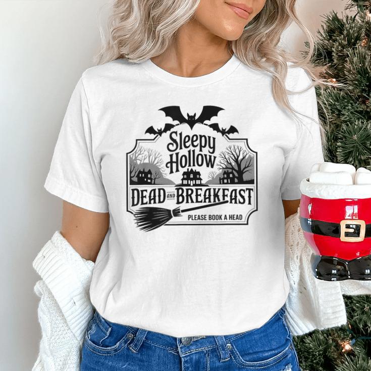 Sleepy Hollow Dead And Breakfast Please Book A Head Unisex T-Shirt