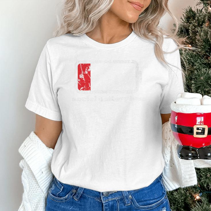 Social Battery Low Introvert Premium Unisex T-Shirt Social Battery Low Introvert Premium Unisex T-Shirt