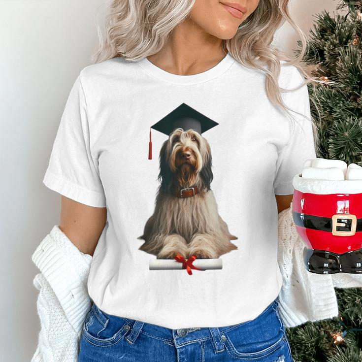 Spinone Italiano Dog Graduation Cap School Graduate Owner Men Women Kids Unisex T-Shirt