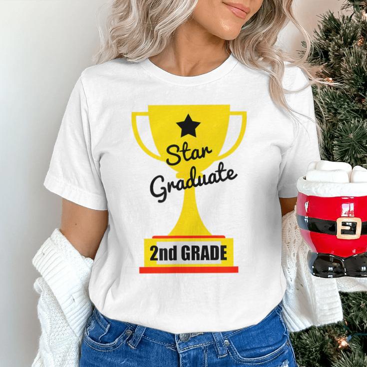 Star Graduate Second Grade Graduation Trophy Cup Unisex T-Shirt