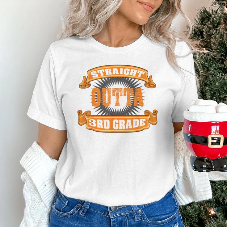 Straight Outta 3rd GradeShirt Third Graduation Boys Girls Unisex T-Shirt
