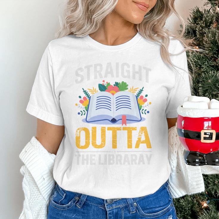 Straight Outta The Library Book Lover Men Women Premium Tri-Blend Unisex T-Shirt Straight Outta The Library Book Lover Men Women Premium Tri-Blend Unisex T-Shirt