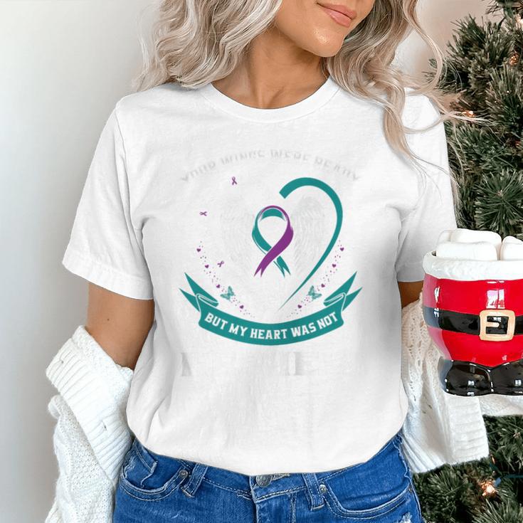 Suicide Awareness In Memory Of My Nephew Back Print Graphic Unisex T-Shirt Suicide Awareness In Memory Of My Nephew Back Print Graphic Unisex T-Shirt