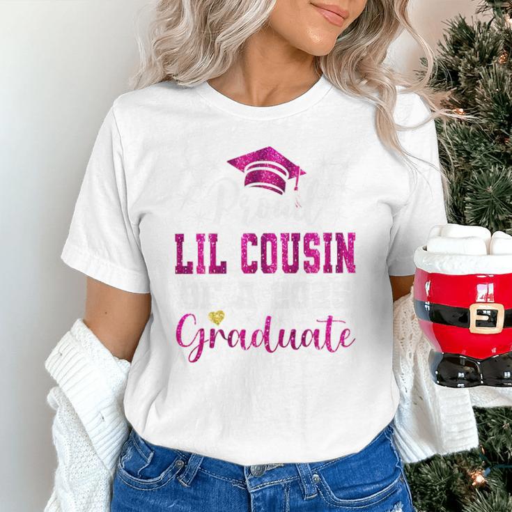 Super Proud Little Cousin Of 2025 Graduate Graduation Family Premium Tri-Blend Unisex T-Shirt