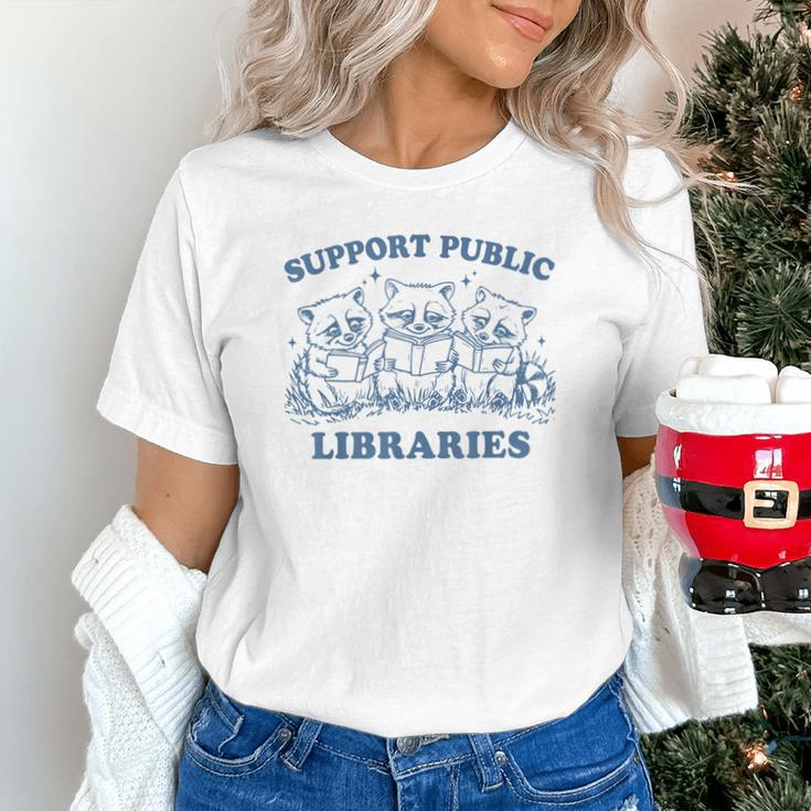 Support Your Local Library Read Banned Books Librarian Unisex T-Shirt