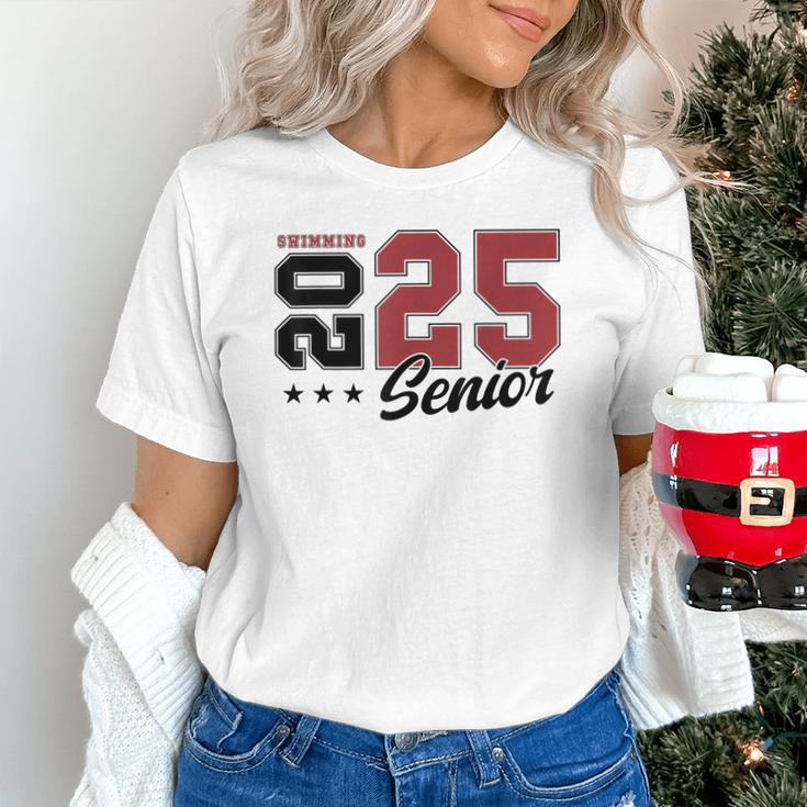 Swimming Senior Night Swimming Senior 2025 Graduation 59 Unisex T-Shirt