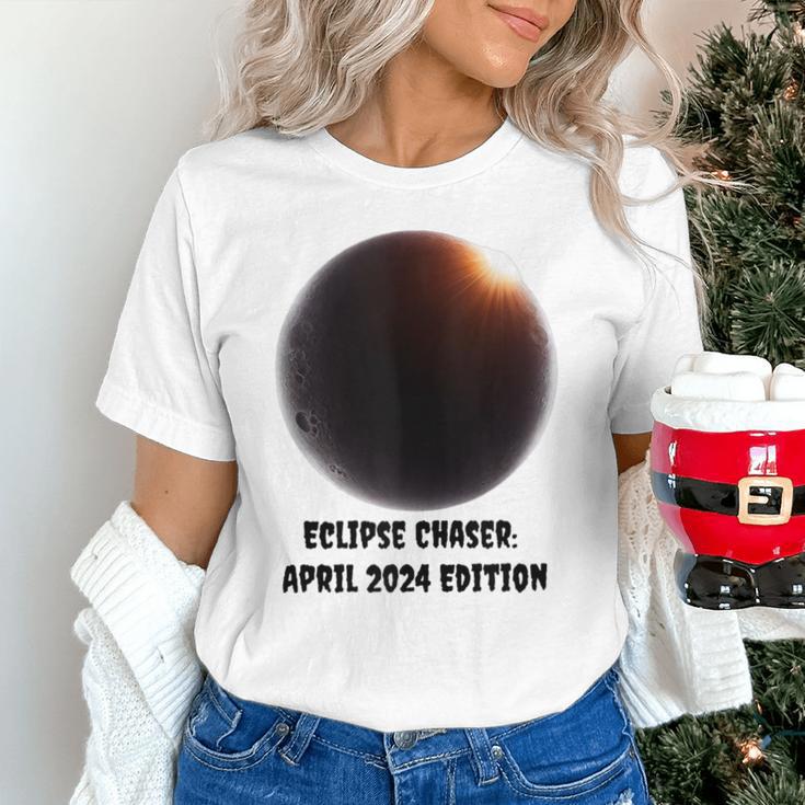 Total Solar Eclipse April 2024 Sky Watcher Memory Unisex T-Shirt Total Solar Eclipse April 2024 Sky Watcher Memory Unisex T-Shirt