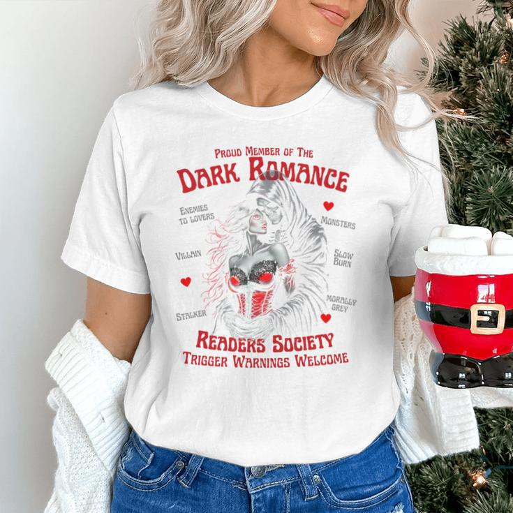 Trigger Warning Book Lover Dark Romance Smut Reader Unisex T-Shirt